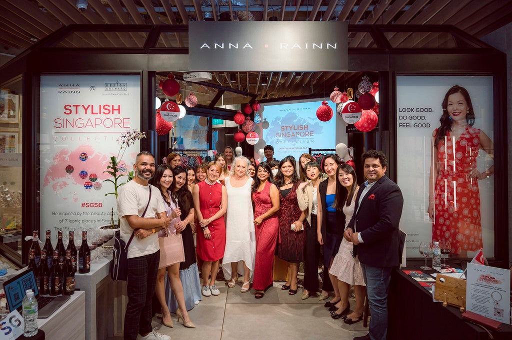 SG58 Singapore National Day Collection Launch Party Anna Rainn Stylish Singapore at Design Orchard