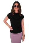 High Neck Cap Sleeve Top (Limited edition) - Pink Rhapsody