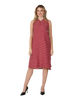 ME - Anna Rainn Elegant Versatile Tie Panel Dress for Women - Becoming You - Haute Red