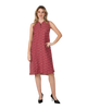 ME - Anna Rainn Elegant Versatile Tie Panel Dress for Women - Becoming You - Haute Red