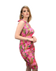 Toga Dress - Fantastic Flora - Pink